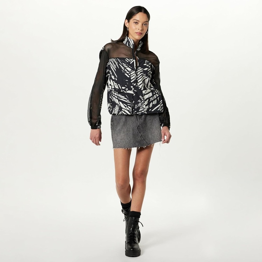 The Drop Women's Parachute Cargo Anorak with Mesh Detail Size S - Picture 4 of 14